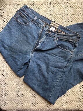 L.L. Bean Men's Denim Jeans in Medium Blue